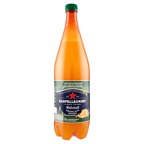 San Pellegrino PET Flasche Dose 1.25L Aranciata Amara Limonade Bitteroange von SAN PELLEGRINO