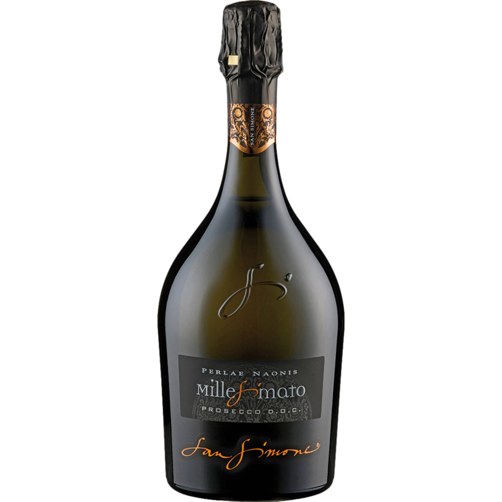 Millesimato Prosecco Spumante, Brut, Prosecco DOC, Venetien, Schaumwein von SAN SIMONE di BRISOTTO srl Azienda Vinicola,   IT 33080 Porcia (PN)