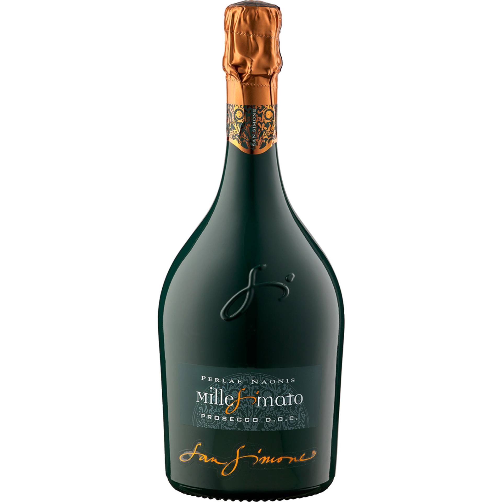 Millesimato Prosecco Spumante Green, Brut, Prosecco DOC, Venetien, 2023, Schaumwein von SAN SIMONE di BRISOTTO srl Azienda Vinicola,   IT 33080 Porcia (PN)