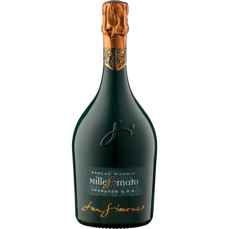 Millesimato Prosecco Spumante Green, Brut, Prosecco DOC, Venetien, 2023, Schaumwein von SAN SIMONE di BRISOTTO srl Azienda Vinicola,   IT 33080 Porcia (PN)