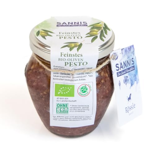 SANNIS Bio-Oliven-Pesto von SANNIS Bio-Leinöl Manufaktur