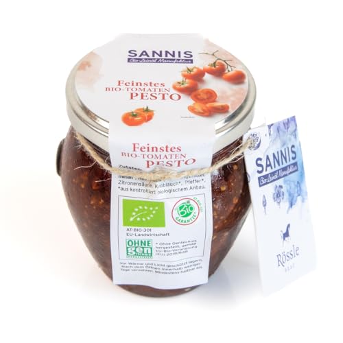 SANNIS Bio-Tomaten-Pesto von SANNIS Bio-Leinöl Manufaktur