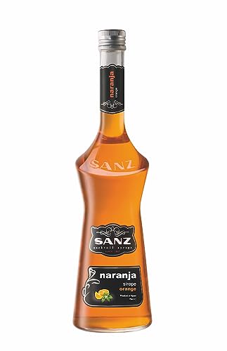 SANZ Orangensirup, mit 16% Orangen-Saft, alkoholfrei, 0,7 L von SANZ