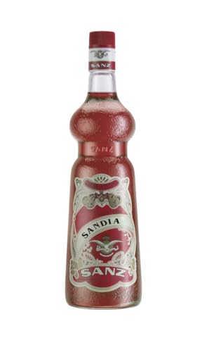 SANZ Wassermelone-Sirup, 16% Wassermelonen-Mark, alkoholfrei, ohne Farbstoff. 1L von SANZ