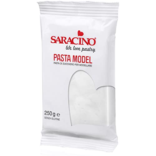 Saracino Zuckerpaste Model Weiß Für Modellierung 250 g Glutenfrei Made In Italy von SARACINO We love pastry