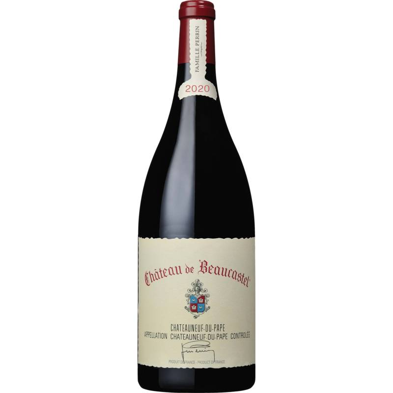 Château de Beaucastel, Châteauneuf-du Pape AOP, Magnum, Rhône, 2020, Rotwein von SAS Perrin et Fils, 2321 Route de Jonquieres, 84100 Orange