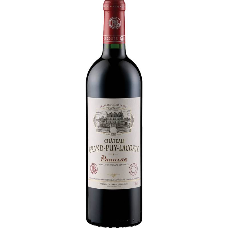 Château Grand-Puy-Lacoste, Pauillac AOC, 5ème Cru Classé, Bordeaux, 2013, Rotwein von SAS Samazeuilh et Cie, 33133 Galgon - France