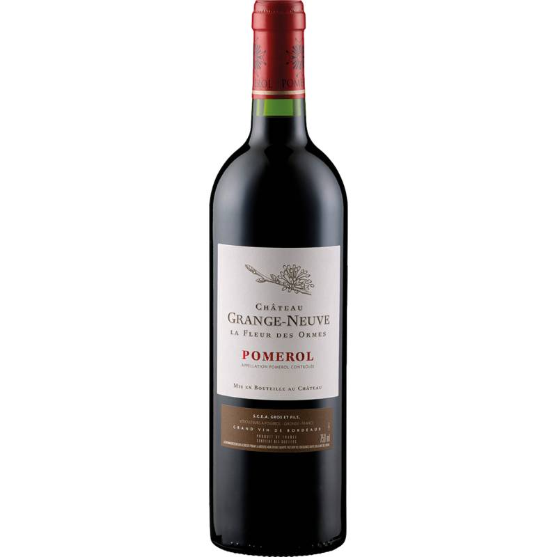 Château Grange Neuve La Fleur des Ormes Pomerol, Pomerol AOP, Bordeaux, 2019, Rotwein von SAS Samazeuilh et Cie, 33133 Galgon - France