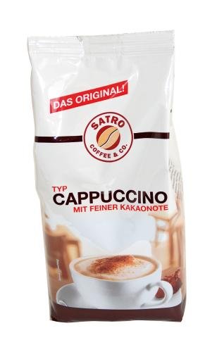 Poiget Instant-Cappuccino mit feiner Kakaonote, 500 g Beutel, Dark Roast, Instant Coffee, 1 Beutel à 500 g von Poiget