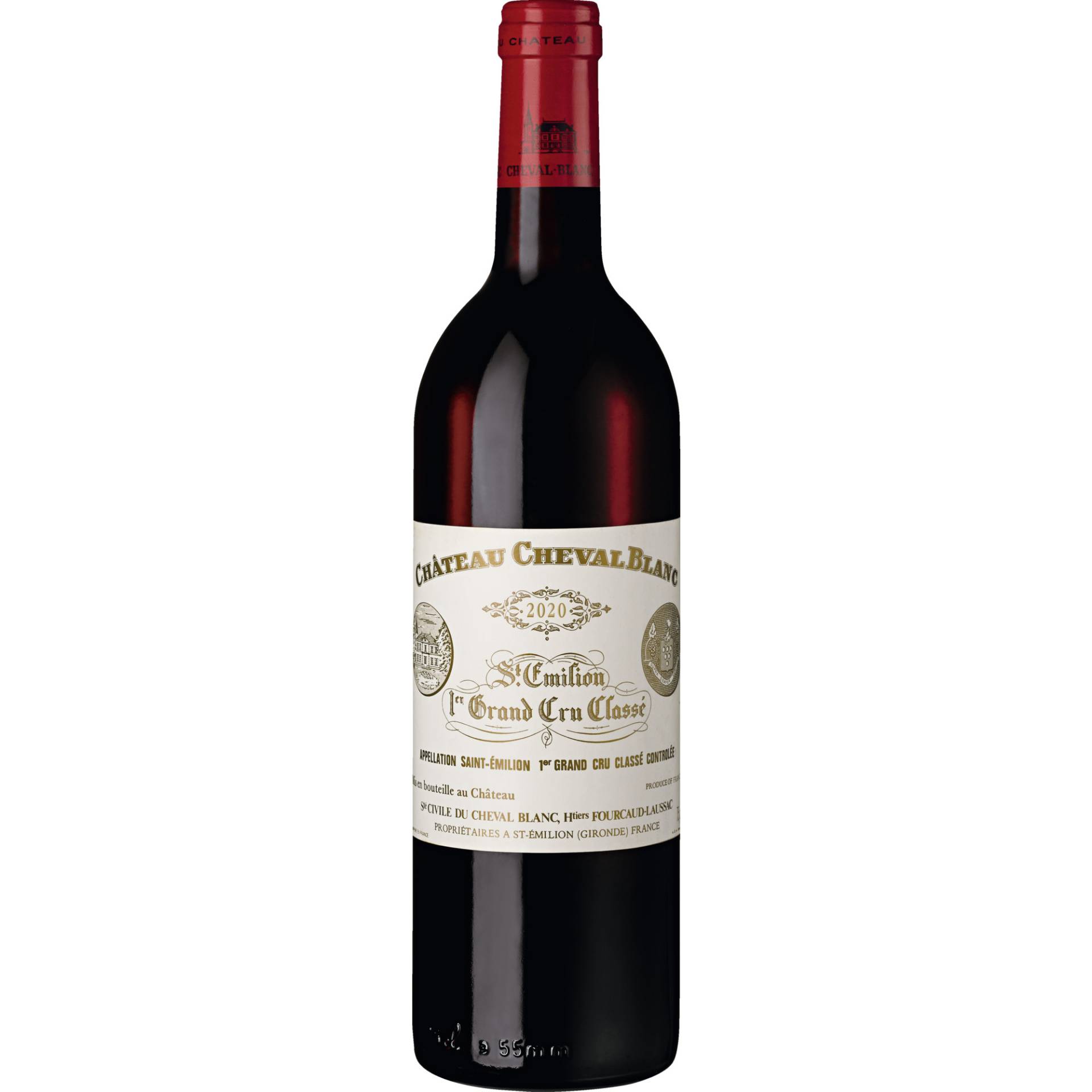 Château Cheval Blanc, Saint-Emilion AOP, 1er Cru Classé, Magnum, Bordeaux, 2016, Rotwein von SC Ch Cheval Blanc, 33330 Saint Emilion, France