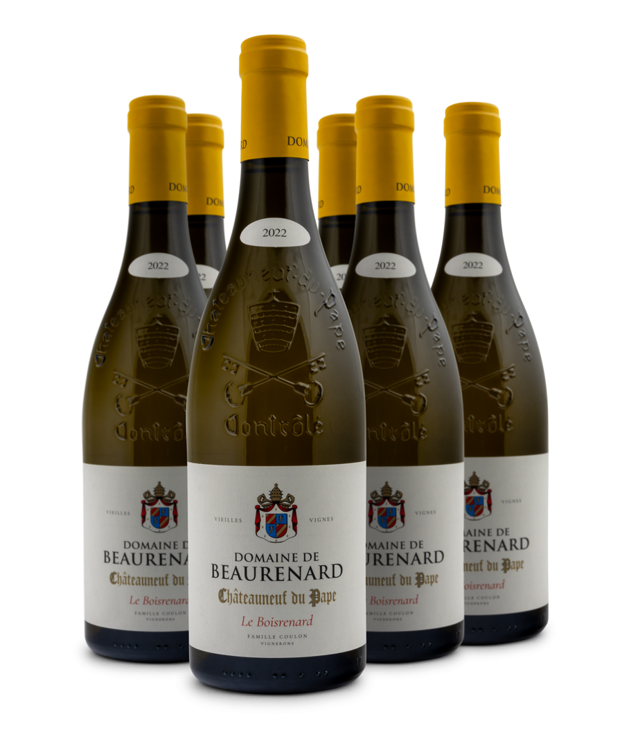 2022 Châteauneuf du Pape Blanc AC "Le Boisrenard" von SCEA Paul Coulon et Fils