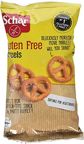 Schar Gluten Free Pretzels 60 g (Pack of 5) von SCHARA