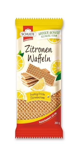 Schulte Zitronen Waffeln 200g von SCHULTE