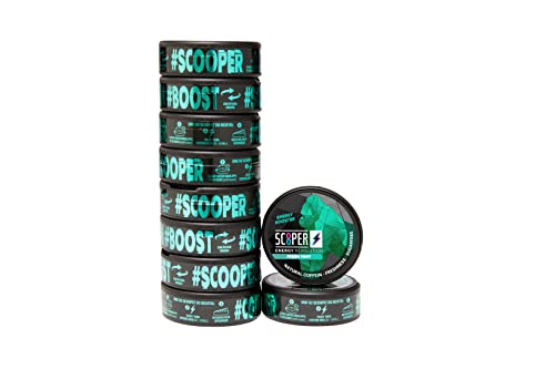 SCOOPER Energy 10x Fresh Mint | 10 x 7,2g von SCOOPER ENERGY