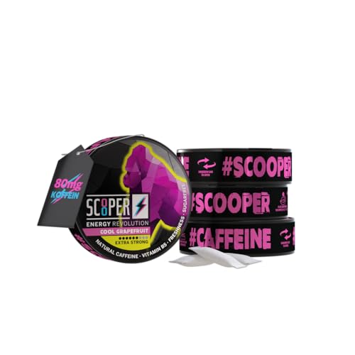 SCOOPER Energy 80mg 4er Box Cool Grapefruit Extra Strong von SCOOPER ENERGY