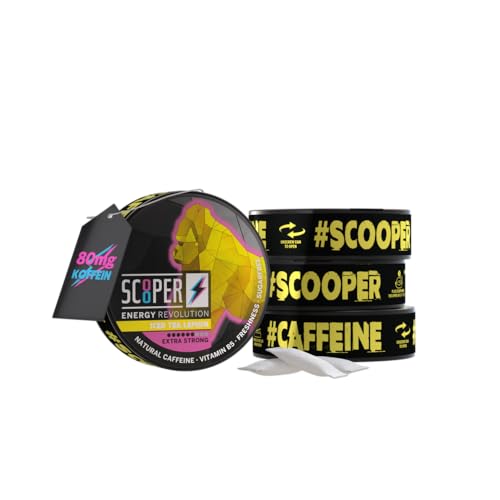 SCOOPER Energy 80mg 4er Box Iced Tea Lemon Extra Strong von SCOOPER ENERGY