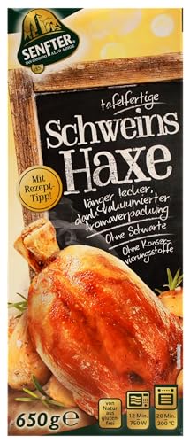 Senfter tafelfertige Schweins-Haxe, 12er Pack (12 x 650g) von SENFTER