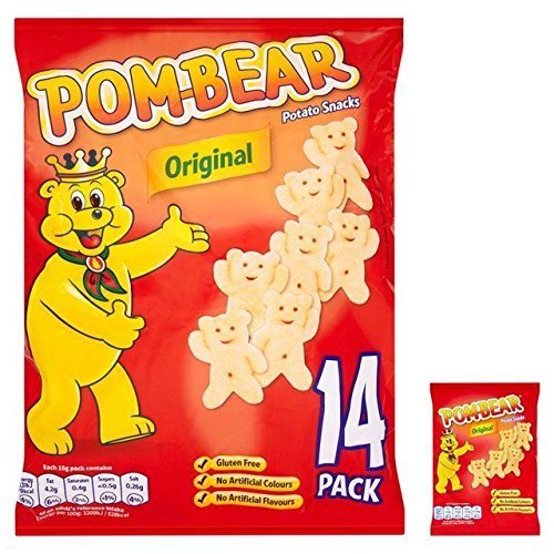 Snacks Pom Bear Original 19g x - 14 per pack von SENTICUM