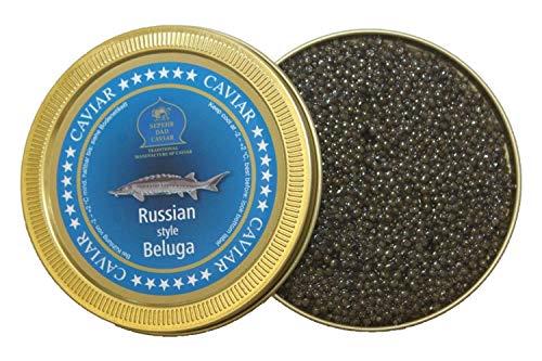 Russian Style Beluga Kaviar 125g Zucht CN von SEPEHR DAD CAVIAR