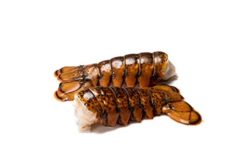Sepehr Dad Hummerschwanz | Rock Lobster Tails | 2 Hummerschwänze | Wildfang, roh | MSC zertifiziert | 4-5 Oz | Kanada von SEPEHR DAD CAVIAR