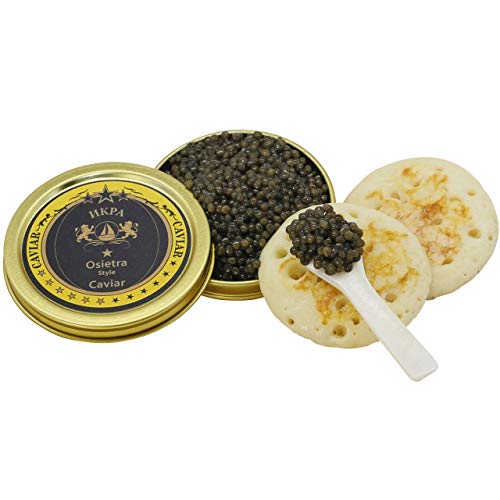 Sepehr Dad Osietra Kaviar Select | Gratis Perlmuttlöffel | Zucht EU | 125g von SEPEHR DAD CAVIAR