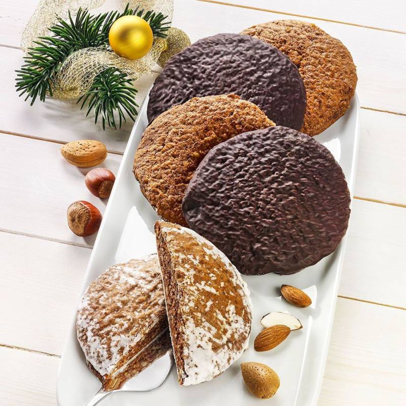 Elisen-Lebkuchen dreifach sortiert Bio, glutenfrei von SET