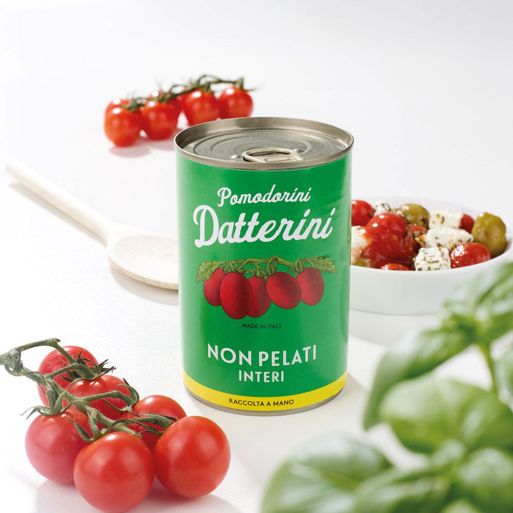 Kleine, ungeschälte Datteltomaten "Datterini" 3er-Set von SET