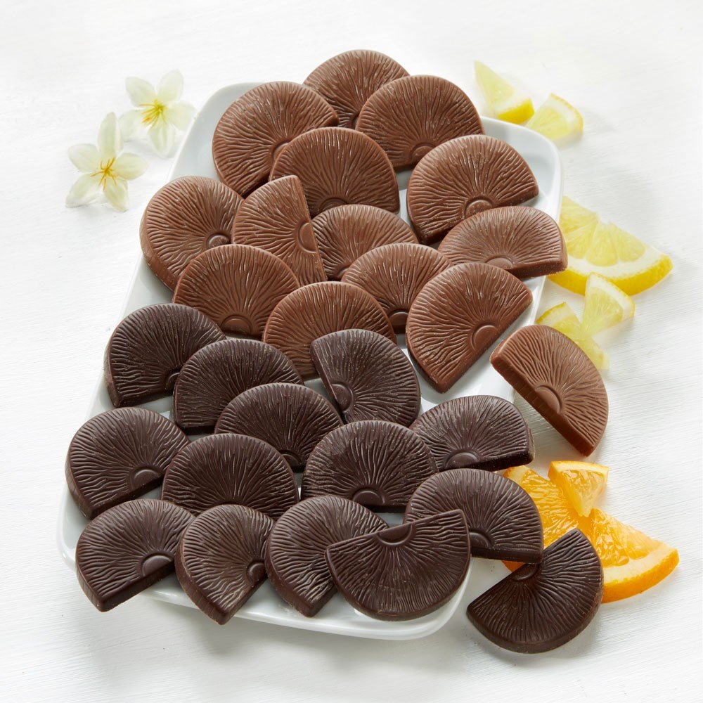 Schokoladen-Apfelsinen- und Zitronenschnitten 2er-Set von SET