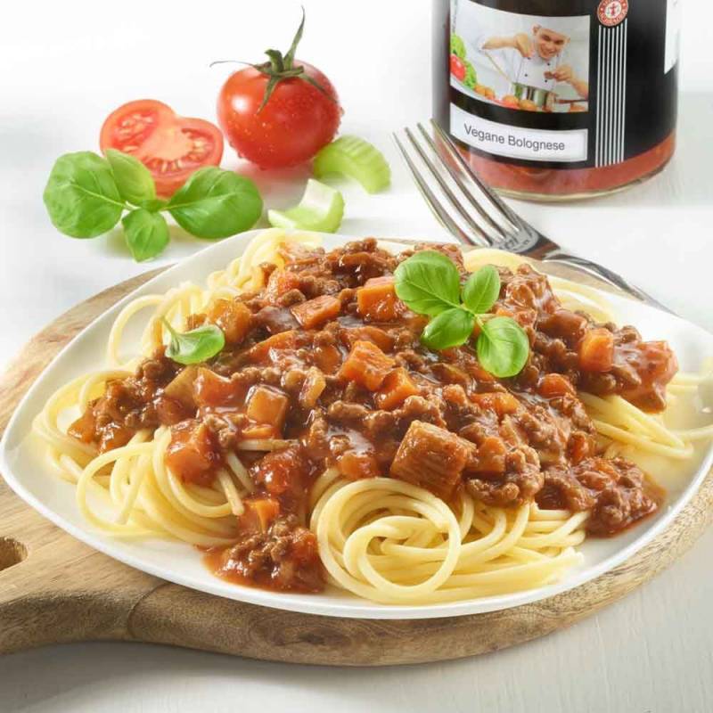 Schrader Vegane Bolognese mit Sonnenblumenhack Bio 2er-Set von SET