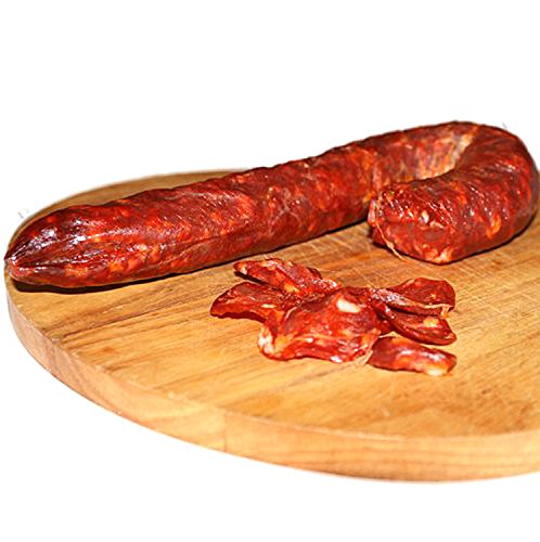 Salsiccia Piccante Salame aus Kalabrien Italienische Salami Aufschnitt Kalabrische Wurst 300gr mit kalabrischen Chili ursprüngliche Spezialität von SFIZIDICALABRIA.COM PRODOTTI TIPICI CALABRESI