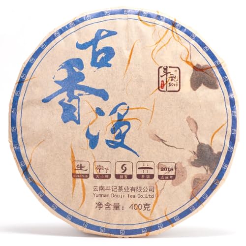 Pu-Erh tea,2018,Dovji,古香漫斗Ancient Fragrance,400g,Raw von SHENG JIA YUAN