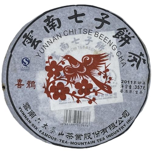 Pu-Erh tea,2011,SIX FAMOUS TEA MOUNTAIN,Magpie,357,Raw von SHENG JIA YUAN