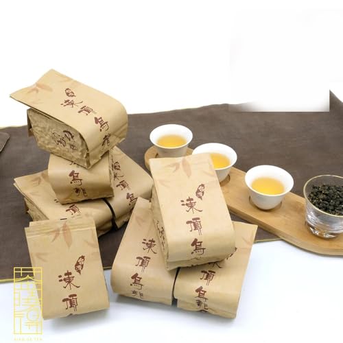 Taiwan unique tea,南投鹿谷凍頂焙火三天三夜烏龍茶葉 Nantou Lugu Tongding Roasting Oolong Tea for Three Days and Three Nights,150g*4 von SHENG JIA YUAN