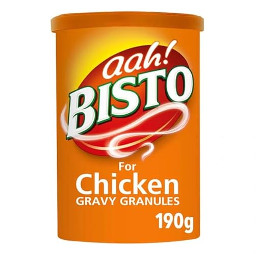 Bisto Gravy Granules for Chicken Soßen-Granulat Soßenpulver mit Hähnchengeschmack für Hähnchengerichte 190g – importiert von Shestore24 von SHESTORE24