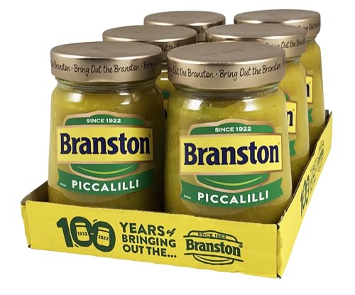 Branston Piccalilli Eingelegtes Gemüse in Senfsoße 6X 360G – importiert von Shestore24 von SHESTORE24