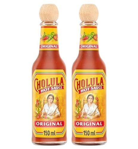 Cholula Hot Sauce Original Scharfe Soße Chilisauce aus Mexiko 2X 150ML – importiert von Shestore24 von SHESTORE24