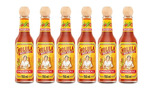 Cholula Hot Sauce Original 6X 150ML – importiert von Shestore24 von SHESTORE24