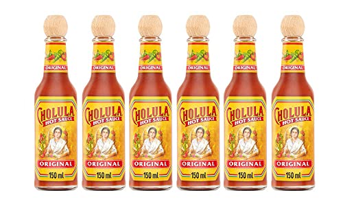 Cholula Hot Sauce Original Scharfe Soße Chilisauce aus Mexiko 6X 150ML – importiert von Shestore24 von SHESTORE24