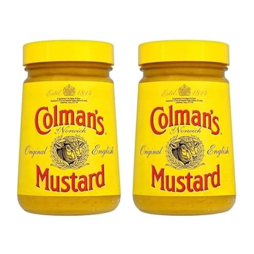 Colmans Original English Mustard Senf 2X 170G Glas von SHESTORE24