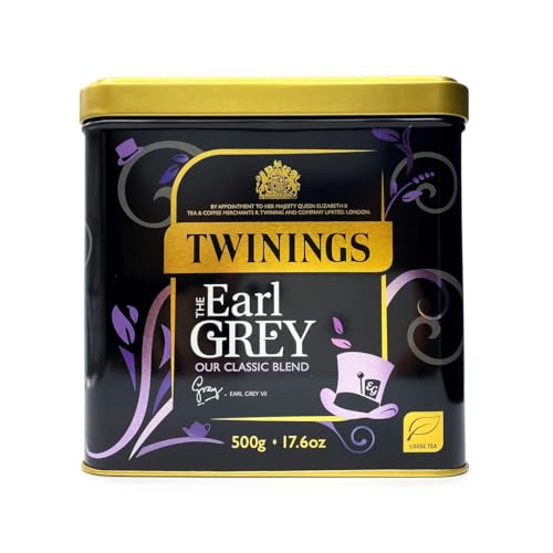 Earl Grey Loser Aromatisierter Schwarztee in 500g Metalldose – importiert von Shestore24 von SHESTORE24