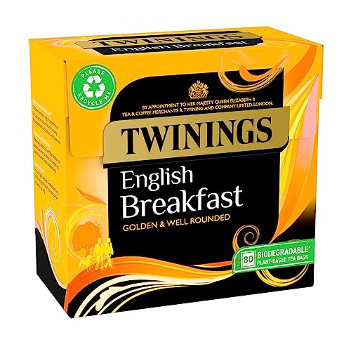 English Breakfast englischer Schwarztee schwarzer Tee aus England 80 Teebeutel - importiert von Shestore24 von SHESTORE24