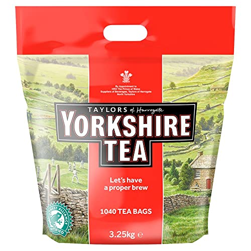 English Tea 1040 Teebeutel Englischer Schwarztee Schwarzer Tee aus England in der Großpackung – importiert von Shestore24 von SHESTORE24