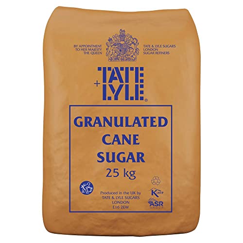 Granulated Cane Sugar Weißer granulierter Zucker Rohrzucker 25kg – importiert von Shestore24 von SHESTORE24