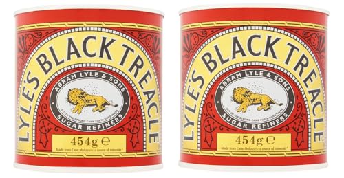 Lyles Black Treacle dunkler Zuckersirup Sirup Melasse 2x 454G – importiert von Shestore24 von SHESTORE24