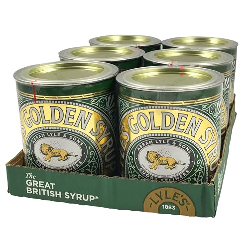 Lyles Golden Syrup Zuckersirup 6X 907G – importiert von Shestore24 von SHESTORE24