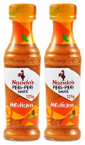 Nando´s Peri Peri Sauce Medium Chilisauce Chilisoße 2X 125G – importiert von Shestore24 von SHESTORE24