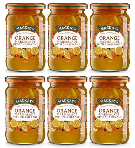 Orange Marmalade with Champagne Orangenmarmelade mit Champagner 6x 340g – importiert von Shestore24 von SHESTORE24