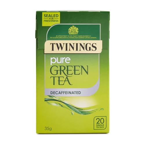 Pure Green Tea Decaffeinated Entkoffeinierter grüner Tee aus England 20 Teebeutel – importiert von Shestore24 von SHESTORE24