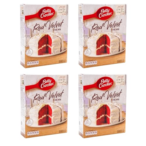 Red Velvet Cake Mix Kuchenbackmischung 4x425g – importiert von Shestore24 von SHESTORE24