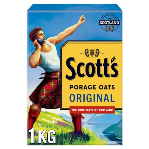 Scotts Porage Oats Porridge Oats Haferflocken für Haferbrei 1000g – importiert von Shestore24 von SHESTORE24